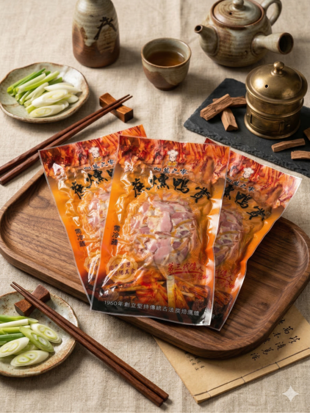 蔗燻鴨賞切片(小) 3包組(會員不重複打折)